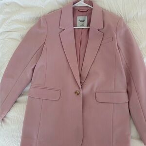 Abercrombie & Fitch Light Pink Blazer